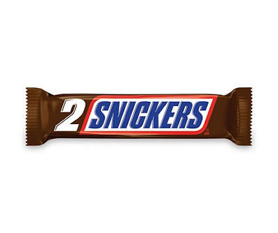 Snickers, Milk Chocolate Candy Bar, Sharing Size, 3.29 Oz