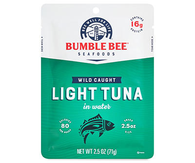 Bumble Bee� Wild Caught Light Tuna in Water 2.5 oz. Pouch