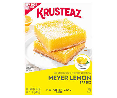 Krusteaz Meyer Lemon Bar Mix, 19.35 Oz