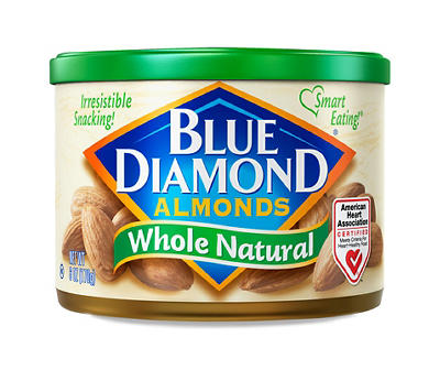 Whole Natural Almonds, 6 Oz.