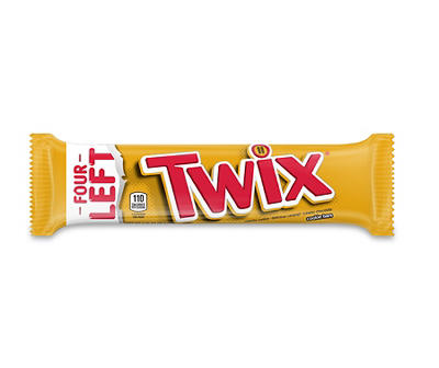 Twix, Caramel Chocolate Candy Cookie Bar, Sharing Size, 3.02 Oz
