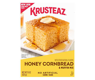 Krusteaz Honey Cornbread & Muffin Mix, 15 Oz