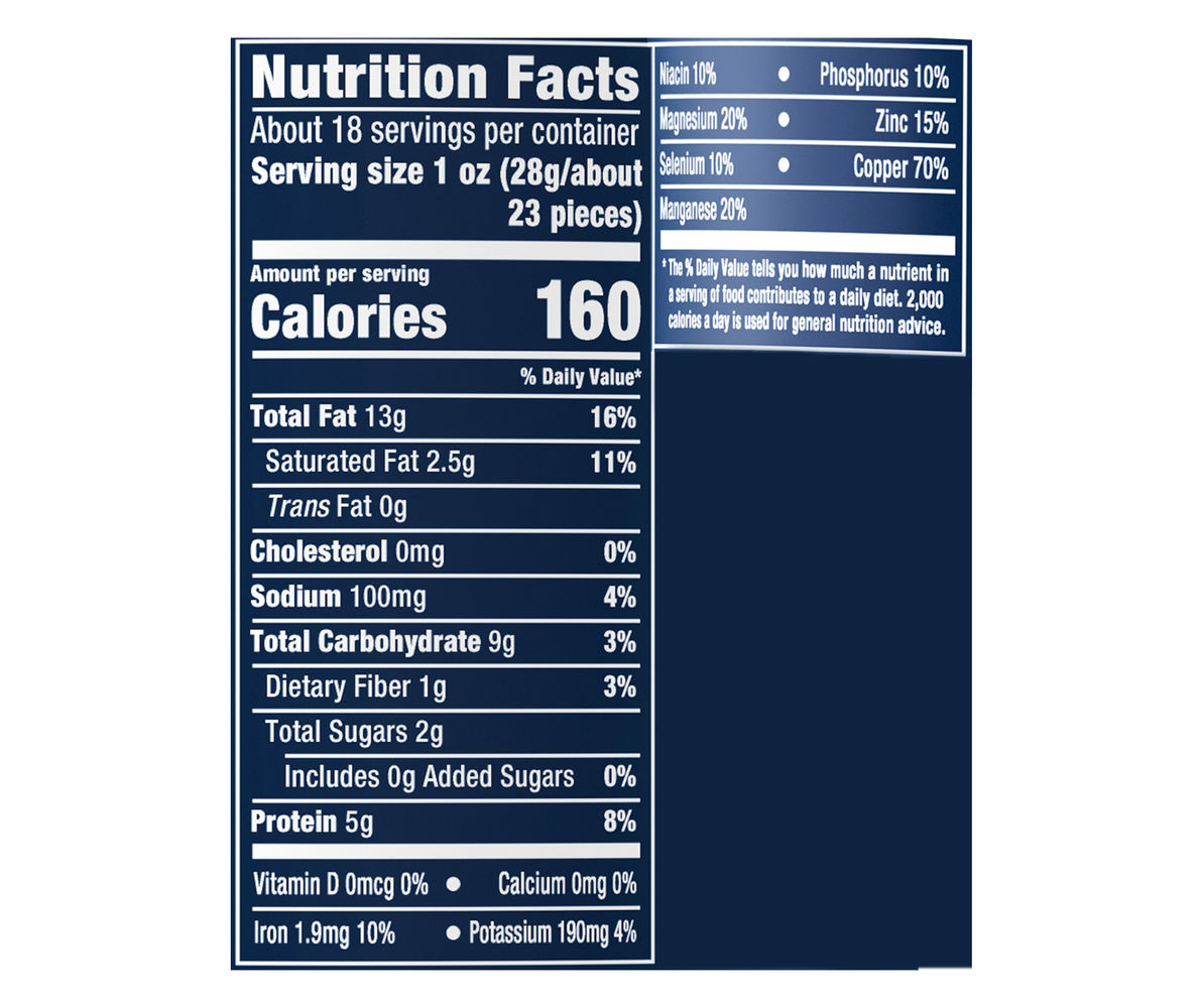 Planters Deluxe Whole Salted Cashews 18.25 oz