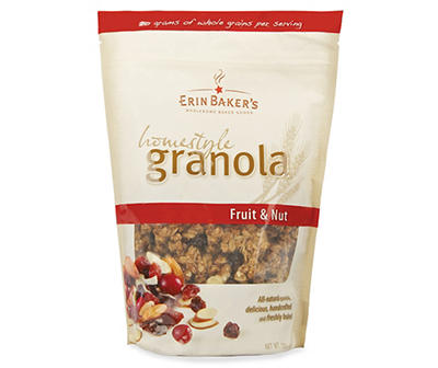 Erin Baker's Fruit & Nut Homestyle Granola, 12oz