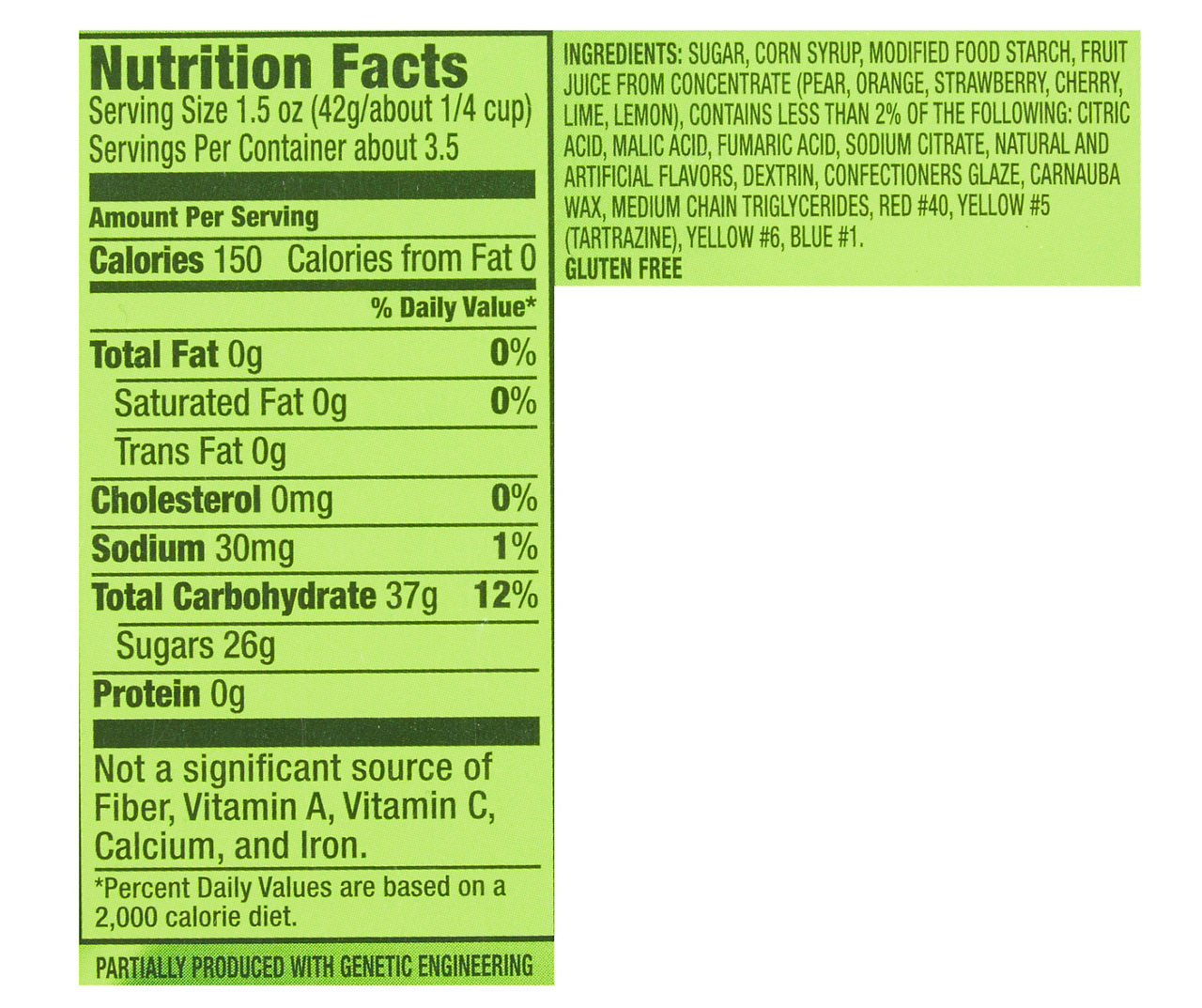 Original Fruits, 5 Oz.