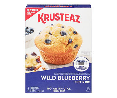 Krusteaz Wild Blueberry Muffin Mix, 17.1 Oz