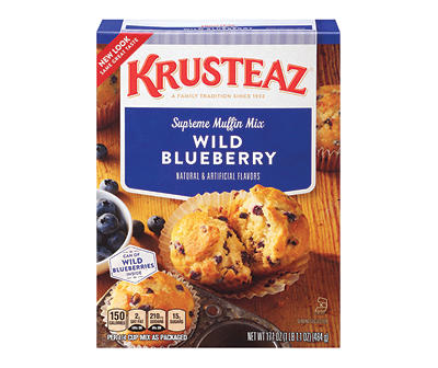 Krusteaz Wild Blueberry Muffin Mix 17.1 oz