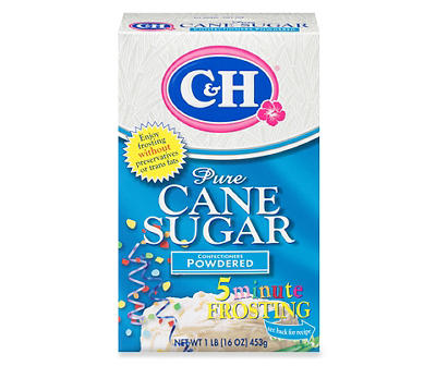 C&H® Pure Cane Sugar Confectioners Powdered Sugar 1 lb. Box