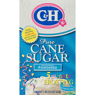 C&H Premium Cane Powdered Sugar 16 oz