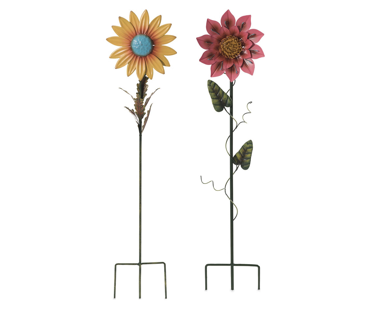 Flower Garden Stake 2-Piece Set | Big Lots