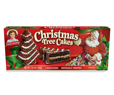 Chocolate Christmas Tree Cakes, 5-Count