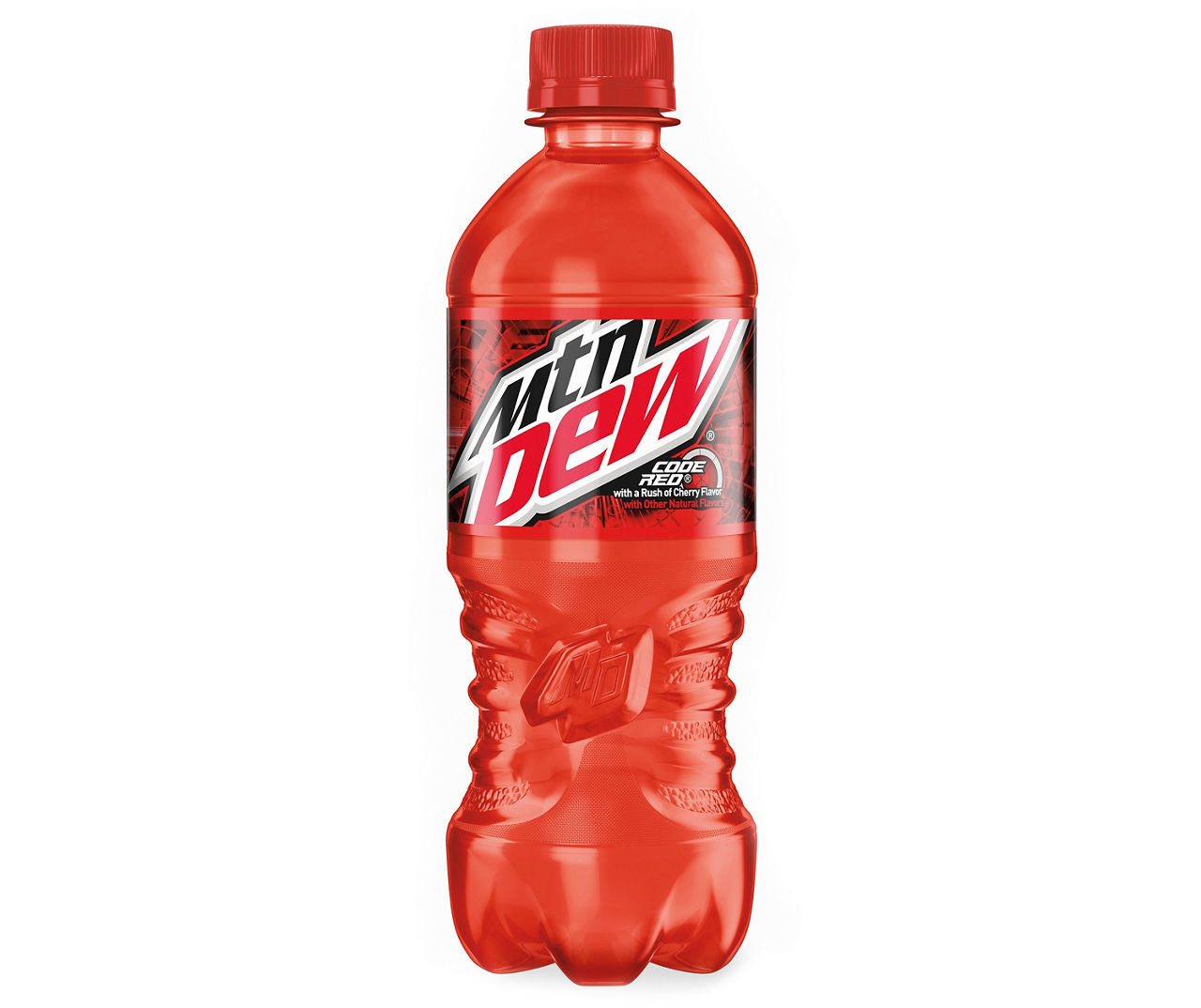 Mountain Dew Mtn Dew Code Red Soda Citrus with Cherry 20 Fl Oz Bottle