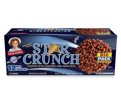 Star Crunch Cookies, 12-Count&nbsp;