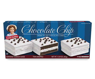 Chocolate Chip Snack Cakes, 10-Count