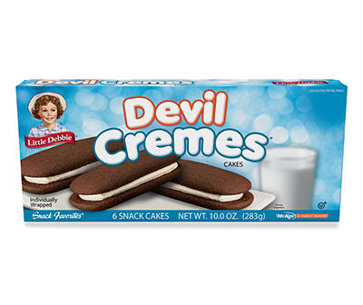 Devil Crème Cakes, 6-Count