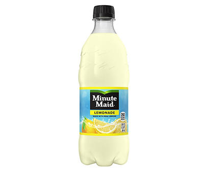 Minute Maid Lemonade Made w/ Real Lemons, 20 fl oz