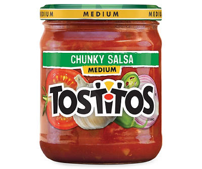 Tostitos Dips Salsa Medium Chunky 15-1/2 Oz