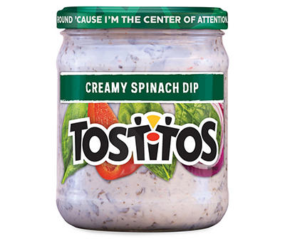 Tostitos Dip Creamy Spinach 15 Oz
