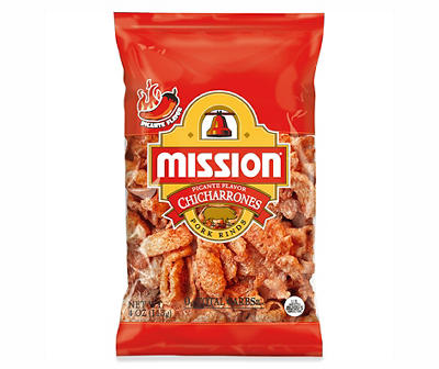 Mission Picante Chicharrones Pork Rinds 4 oz. Bag
