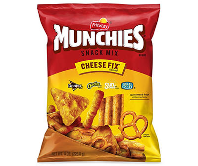 Munchies Frito Lay Snack Mix  Cheese Fix Flavored 8 OZ