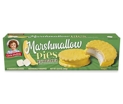 Banana Marshmallow Pies, 8-Count