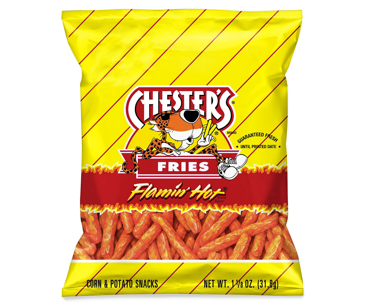  Chesters Flamin' Hot Fries, 1.75 oz bags (Pack of 8)