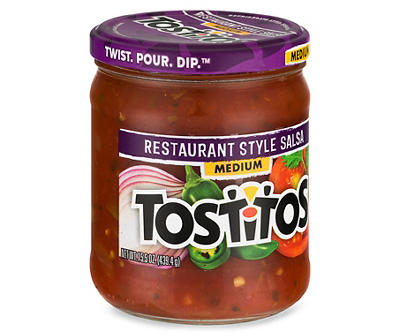 Tostitos Restaurant Style Salsa Medium 15-1/2 Oz
