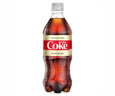 Diet Coke Caffeine Free Soda Soft Drink, 20 fl oz