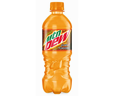 Mtn Dew Live Wire Soda Citrus Sparked with Orange Natural and Artificial Flavors 20 Fl Oz Bottle