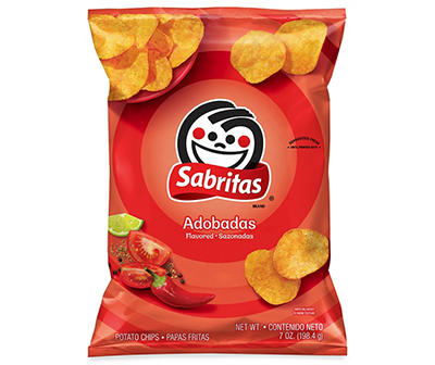 Sabritas Potato Chips Adobadas Flavored 7 Oz