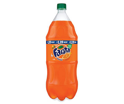 Fanta Orange Soda 2L Plastic Bottle
