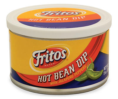 Fritos Hot Bean Dip With Jalapeno Peppers 3.125 Oz