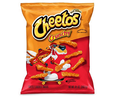 Cheetos Crunchy Cheese Flavored Snacks 8.5 Oz
