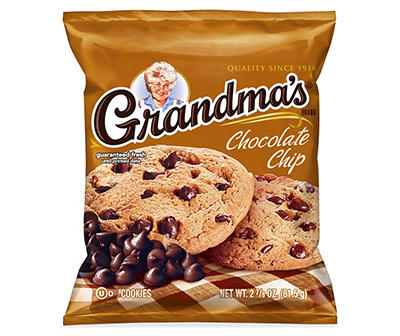 Grandma's Cookies Chocolate Chip 2.875 Oz Bag