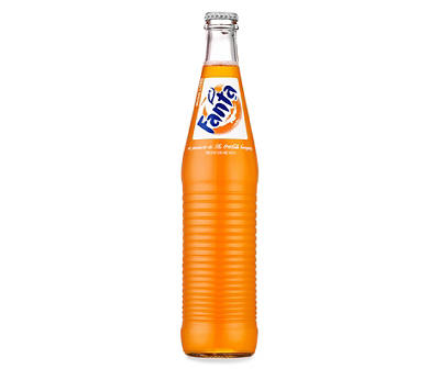 Fanta Orange Mexico Glass Bottle, 500 mL