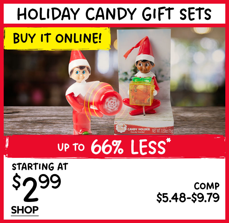 Holiday Candy Gift Sets. Starting at $2.99