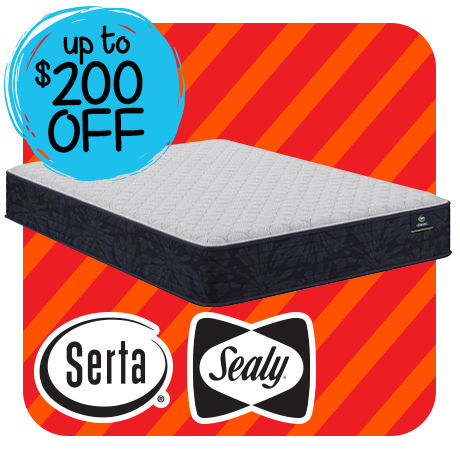 Serta/Seally branded Pillow-top Mattress