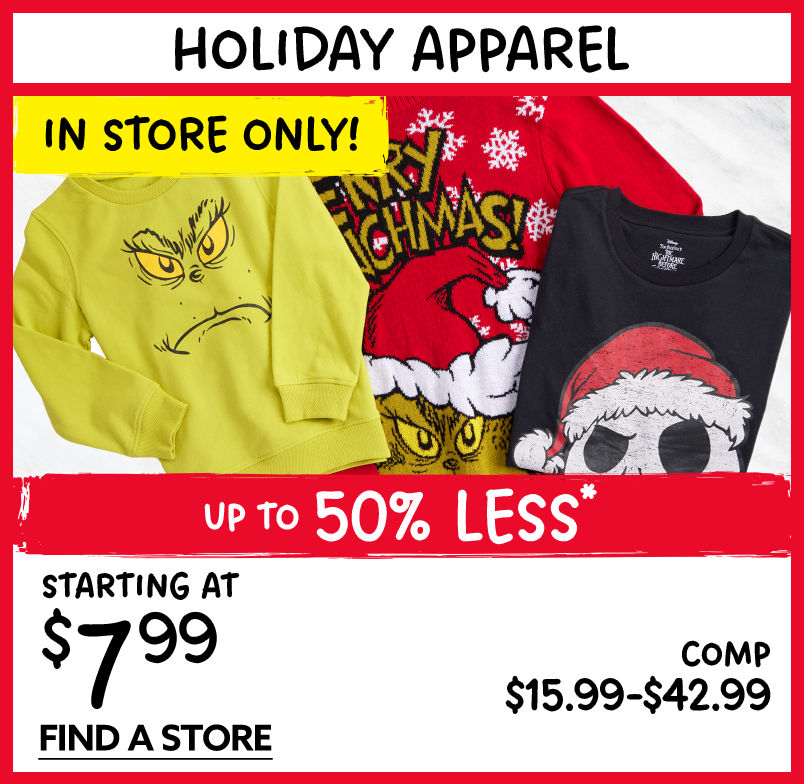 Holiday Apparel