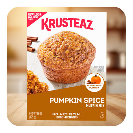 Krusteaz Pumpkin Spice Muffin Mix