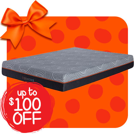 Gray and Black Mattress