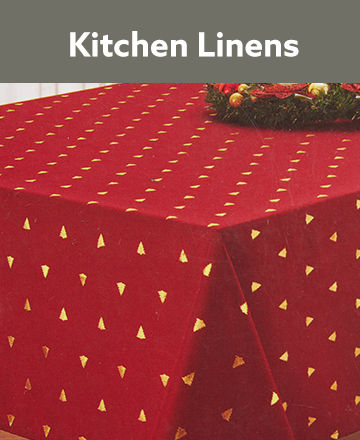 Red Kitchen Linens