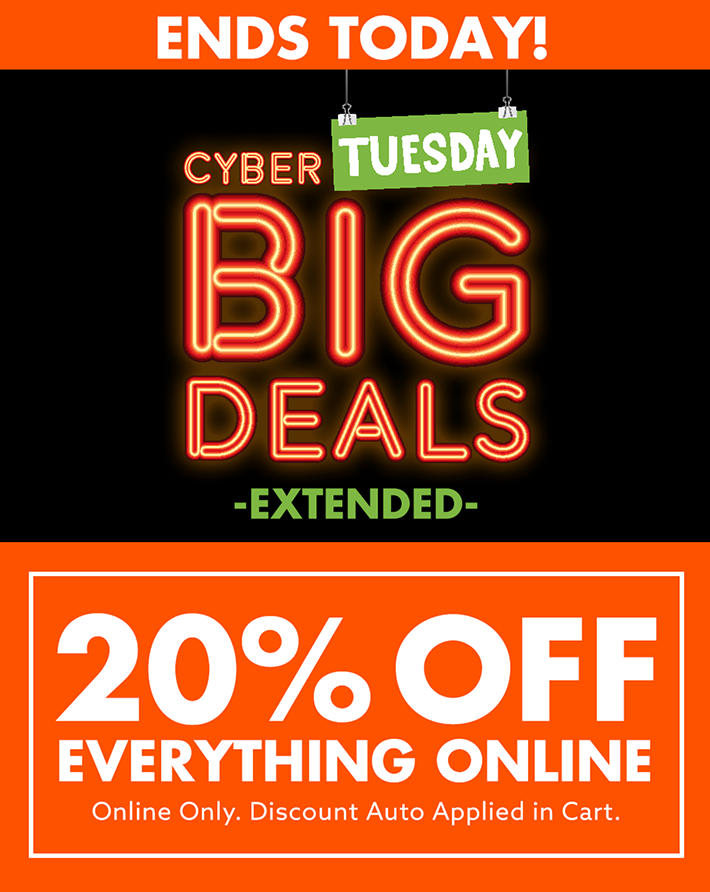Cyber Monday BIG Deals-- Extended!