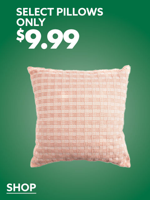 Select Pillow - Only $9.99