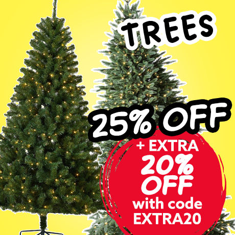 Christmas Trees, 25% Off. Extra 25% Off with code EXTRA20.