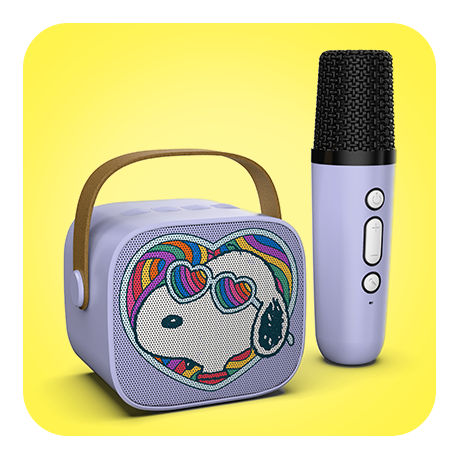 Peanuts Snoopy Microphone and Speaker.