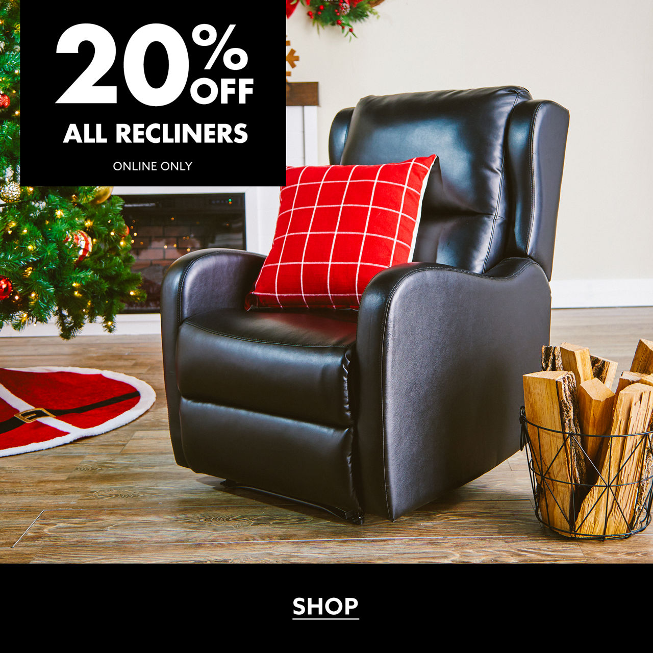 20% Off - All Recliners - Online Only