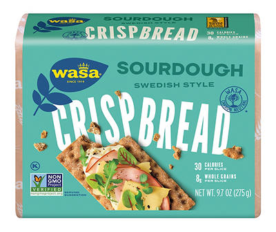 Wasa Sourdough Whole Grain Crispbread 9.7 oz. Pack