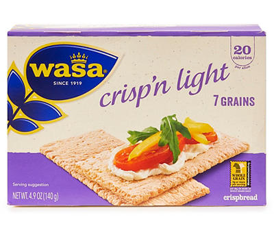 Crisp'n Light 7 Grain Crispbread, 4.9 Oz.