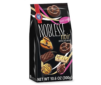 Noblesse Noir Assorted Biscuits and Wafers, 10.6 Oz.