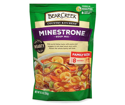 Bear Creek Country Kitchens Minestrone Soup Mix 9.3 oz. Pouch